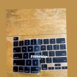 Black Keyboard Cover