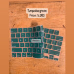 Turquoise Green keyboard cover(US)